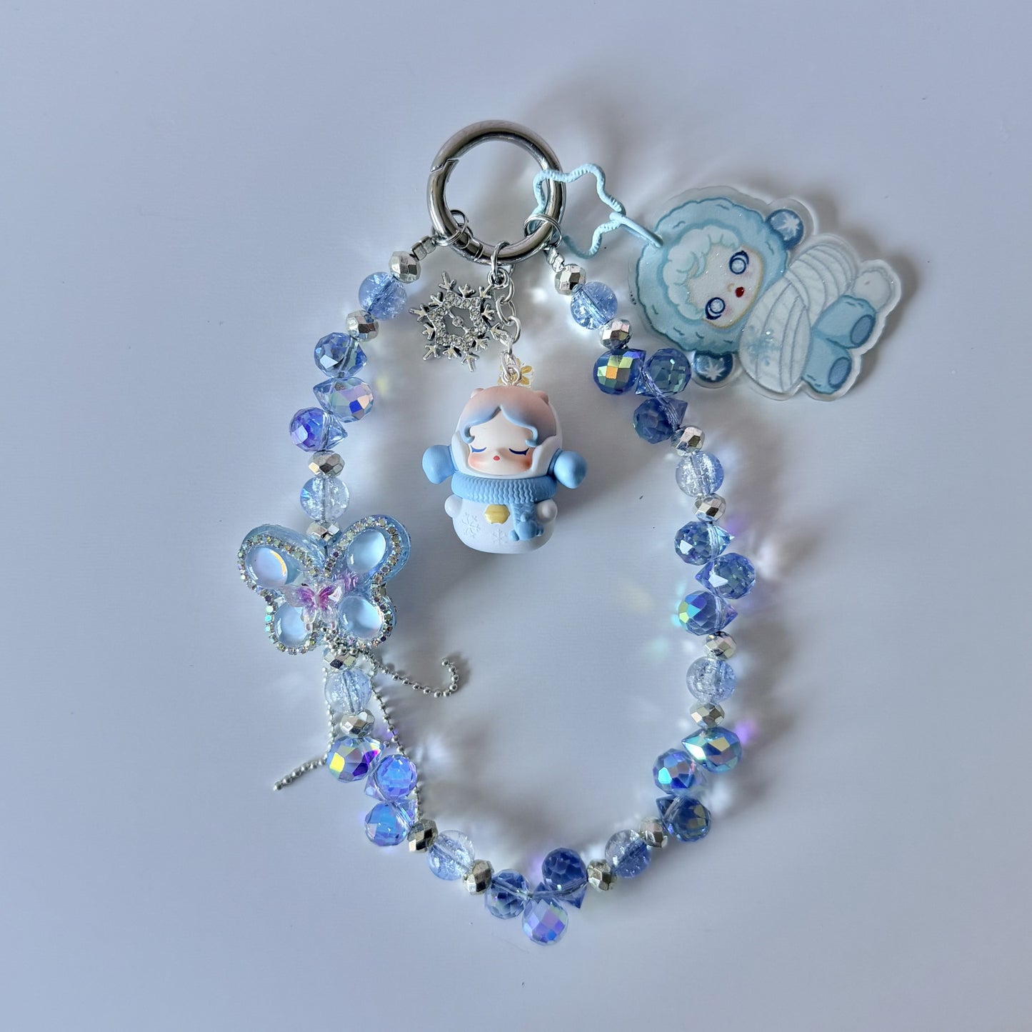 Skullpanda Blue Snowman