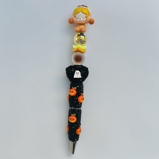 Orange Skullpanda - Halloween